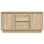 TV-Möbel mit LED-Lichtern in Sonoma-Eiche 100x41x50 cm. von , TV-Möbel - Ref: Foro24-861411, Preis: 105,92 €, Rabatt: %