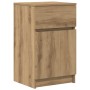 Bedside tables 2 units engineered wood oak artisian 39x35x65cm by , Nightstands - Ref: Foro24-861336, Price: 86,29 €, Discoun...