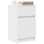 Nachttische 2 Stk. Weißes Ingenieurholz 39x35x65cm von , Nachttische - Ref: Foro24-861320, Preis: 94,60 €, Rabatt: %