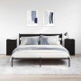 Zwei Nachttische. Schwarzes Ingenieurholz. Maße: 39x35x65 cm. von , Nachttische - Ref: Foro24-861322, Preis: 97,25 €, Rabatt: %