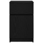 2 black engineered wood nightstands 39x35x65 cm by , Nightstands - Ref: Foro24-861322, Price: 97,25 €, Discount: %