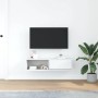 Weißes TV-Möbel 100x31x25,5 cm aus Ingenieurholz von , TV-Möbel - Ref: Foro24-861472, Preis: 56,28 €, Rabatt: %