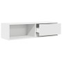 Weißes TV-Möbel 100x31x25,5 cm aus Ingenieurholz von , TV-Möbel - Ref: Foro24-861472, Preis: 56,28 €, Rabatt: %