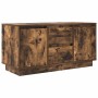 TV-Möbel mit LED-Lichtern in rauchiger Eiche, 100x41x50 cm. von , TV-Möbel - Ref: Foro24-861413, Preis: 105,09 €, Rabatt: %