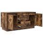 Mueble de TV con luces LED roble ahumado 100x41x50 cm de , Muebles TV - Ref: Foro24-861413, Precio: 108,95 €, Descuento: %
