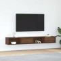 TV-Möbel 2 Stück Eiche braun 100x31x25,5cm Ingenieurholz von , TV-Möbel - Ref: Foro24-861485, Preis: 96,21 €, Rabatt: %