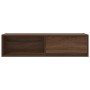 Muebles de TV 2uds Roble marrón 100x31x25,5cm Madera ingeniería de , Muebles TV - Ref: Foro24-861485, Precio: 96,10 €