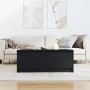 Schwarzer Eichenholz-Couchtisch mit Schubladen 100x100x40 cm von , Couchtisch - Ref: Foro24-3328400, Preis: 150,10 €, Rabatt: %
