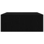 Schwarzer Eichenholz-Couchtisch mit Schubladen 100x100x40 cm von , Couchtisch - Ref: Foro24-3328400, Preis: 150,10 €, Rabatt: %