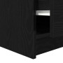 Schwarzer Eichenholz-Couchtisch mit Schubladen 100x100x40 cm von , Couchtisch - Ref: Foro24-3328400, Preis: 150,10 €, Rabatt: %