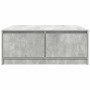 Center table with concrete gray drawers 100x100x40 cm by , Coffee table - Ref: Foro24-3328402, Price: 140,18 €, Discount: %
