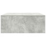 Center table with concrete gray drawers 100x100x40 cm by , Coffee table - Ref: Foro24-3328402, Price: 140,18 €, Discount: %