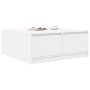 Weißer Couchtisch mit Schubladen 100x100x40 cm von , Couchtisch - Ref: Foro24-3328399, Preis: 144,39 €, Rabatt: %
