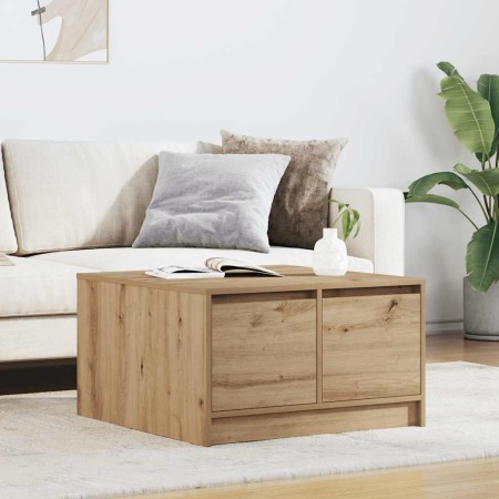 Handgefertigter Couchtisch mit Eichenholzschubladen, 70,5x70x40 cm. von , Couchtisch - Ref: Foro24-3328416, Preis: 104,80 €, ...
