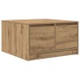 Handgefertigter Couchtisch mit Eichenholzschubladen, 70,5x70x40 cm. von , Couchtisch - Ref: Foro24-3328416, Preis: 104,80 €, ...