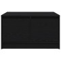 Black oak coffee table with drawers 70.5x70x40 cm by , Coffee table - Ref: Foro24-3328409, Price: 103,06 €, Discount: %