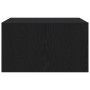 Black oak coffee table with drawers 70.5x70x40 cm by , Coffee table - Ref: Foro24-3328409, Price: 103,06 €, Discount: %