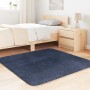 Alfombra de pelo largo NAVARRA azul marino 120x120 cm poliéster de , Alfombras - Ref: Foro24-4102867, Precio: 31,30 €, Descue...