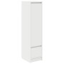 Tall white sideboard 29.5x34x119.5 cm engineered wood by , Sideboards - Ref: Foro24-861652, Price: 73,69 €, Discount: %