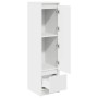 Tall white sideboard 29.5x34x119.5 cm engineered wood by , Sideboards - Ref: Foro24-861652, Price: 73,69 €, Discount: %