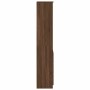 Tall brown oak sideboard 37.5x35x180 cm engineered wood by , Sideboards - Ref: Foro24-861667, Price: 99,57 €, Discount: %