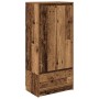 Cabinet with old wooden drawer 55.5x34x119.5 cm by , Sideboards - Ref: Foro24-861650, Price: 93,81 €, Discount: %