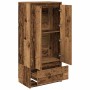 Cabinet with old wooden drawer 55.5x34x119.5 cm by , Sideboards - Ref: Foro24-861650, Price: 93,81 €, Discount: %