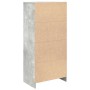 Schrank mit Betonschublade in Grau, 55,5x34x119,5 cm. von , Sideboards - Ref: Foro24-861646, Preis: 93,70 €, Rabatt: %