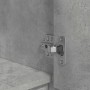Schrank mit Betonschublade in Grau, 55,5x34x119,5 cm. von , Sideboards - Ref: Foro24-861646, Preis: 93,70 €, Rabatt: %