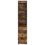 Hoher Vitrinenschrank aus geräucherter Eiche 37,5x35x180 cm aus Ingenieurholz von , Sideboards - Ref: Foro24-861665, Preis: 9...