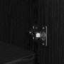 Black oak wardrobe with drawer 55.5x34x119.5 cm by , Sideboards - Ref: Foro24-861644, Price: 99,01 €, Discount: %