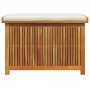 Kissen für den Außenbereich 90x50x60,5 cm Massivholz Akazie von , Aufbewahrungsboxen für den Außenbereich - Ref: Foro24-41064...