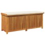 Kissen für den Außenbereich 150x50x60,5 cm Massivholz Akazie von , Aufbewahrungsboxen für den Außenbereich - Ref: Foro24-4106...