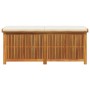 Kissen für den Außenbereich 150x50x60,5 cm Massivholz Akazie von , Aufbewahrungsboxen für den Außenbereich - Ref: Foro24-4106...