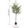 Árbol de olivo artificial con 700 hojas verde 180 cm de , Flora artificial - Ref: Foro24-4103572, Precio: 91,60 €, Descuento: %