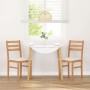Esszimmerstühle mit Kissen, 2 Stück Massivholzgummi von , Essstühle - Ref: Foro24-4102419, Preis: 80,27 €, Rabatt: %