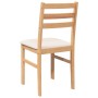 Esszimmerstühle mit Kissen, 2 Stück Massivholzgummi von , Essstühle - Ref: Foro24-4102419, Preis: 80,27 €, Rabatt: %