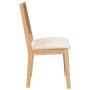 Esszimmerstühle mit Kissen, 2 Stück Massivholzgummi von , Essstühle - Ref: Foro24-4102478, Preis: 177,83 €, Rabatt: %
