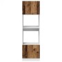 Microwave cabinet made of aged engineered wood, 60x57x207 cm by , Kitchen cabinets - Ref: Foro24-3334023, Price: 184,26 €, Di...
