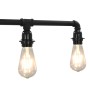 Schwarze Deckenlampe mit 5 E27-Glühbirnen. von , Lampen - Ref: Foro24-281629, Preis: 63,55 €, Rabatt: %