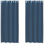 Gaze-Vorhänge mit Ösen, 2 Stück in Königsblau. von , Vorhänge und Gardinen - Ref: Foro24-4102115, Preis: 15,02 €, Rabatt: %