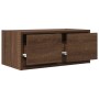 Mueble de TV madera contrachapada roble marrón 60x31x25,5 cm by , TV Furniture - Ref: Foro24-861502, Price: 47,08 €, Discount: %
