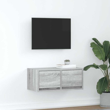 Mueble de TV madera contrachapada gris Sonoma 60x31x25,5 cm von , TV-Möbel - Ref: Foro24-861500, Preis: 47,08 €, Rabatt: %