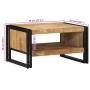 Mesa de centro 70x50x38 cm madera maciza de mango by , Coffee table - Ref: Foro24-4102709, Price: 120,13 €, Discount: %