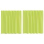 Cortinas de gasa con trabillas 2 uds. verde manzana von , Vorhänge und Gardinen - Ref: Foro24-4102251, Preis: 13,13 €, Rabatt: %