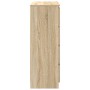 Aparador roble Sonoma 80x35x99 cm madera de ingeniería by , Sideboards - Ref: Foro24-3328482, Price: 129,09 €, Discount: %