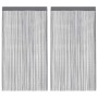 Cortinas de cuerdas 2 uds antracita 140x250 cm von , Vorhänge und Gardinen - Ref: Foro24-4102052, Preis: 23,18 €, Rabatt: %