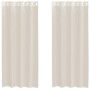 Gaze-Vorhänge mit Ösen, 2 Stück, Creme, 140x225 cm. von , Vorhänge und Gardinen - Ref: Foro24-4102073, Preis: 15,02 €, Rabatt: %
