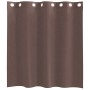 Gauze curtains with eyelets, 2 units, brown, 140x140 cm. by , Curtains and curtains - Ref: Foro24-4102065, Price: 13,67 €, Di...