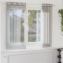 Cortinas de gasa con ojales 2 uds gris claro 140x175 cm de , Cortinas y visillos - Ref: Foro24-4102108, Precio: 11,59 €, Desc...